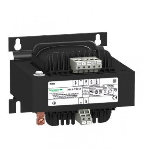 Schneider Electric ABL6TS25B - voltage transformer - 230..400 V - 1 x 24 V - 250 VA