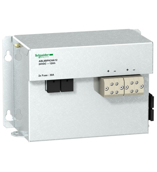 Schneider Electric ABL8BPK24A07 - battery - 24 V DC - 40 A - 7 AH - for battery control module