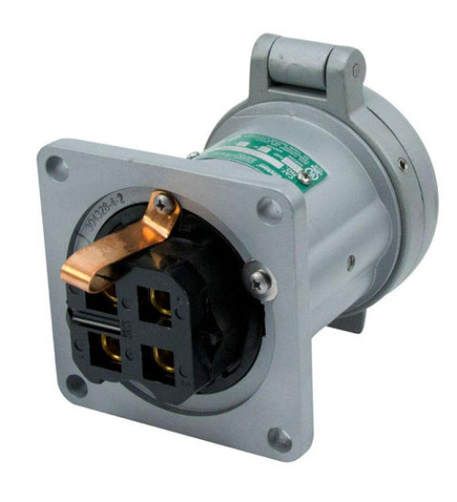 ACP3034BC, Clamping Ring Plug, 30 Amp, 4-Pole, 3-Wire, ACP3034BC Appleton ACP3034BC, Clamping Ring Plug, 30 Amp, 4-Pole, 3-Wire, ACP3034BC Appleton