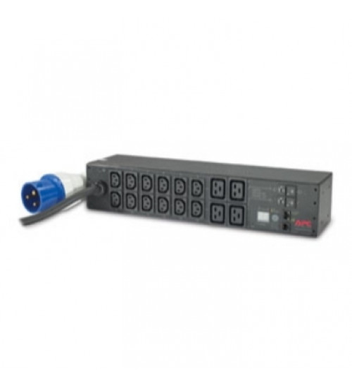 AP7822B Schneider Electric APC NetShelter Metered Rack PDU, 2U, 1 phase, 7.4kW 230V 32A, 12 C13 and 4 C19 outlets, IEC 309 inlet