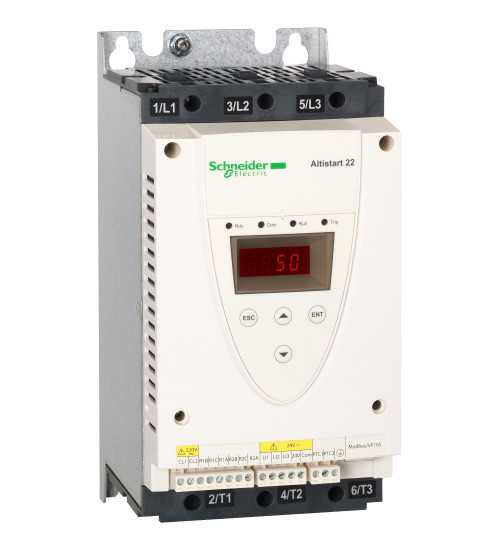 Schneider Electric ATS22D47Q - soft starter for asynchronous motor, Altistart 22, control 230V, 230 to 440V, 11 to 22kW