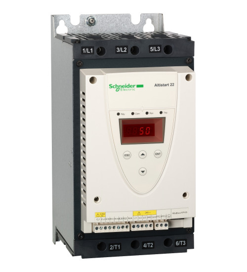 Schneider Electric ATS22D62Q - soft starter for asynchronous motor, Altistart 22, control 230V, 230 to 440V, 15 to 30kW