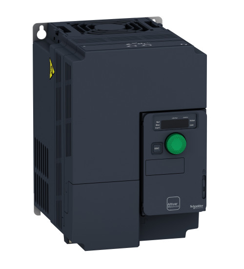 Schneider Electric Product Description: ATV320U55N4C - Variable Speed Drive, Altivar Machine ATV320, 5.5 kW, 380-500 V, 3 Phases, Compac
