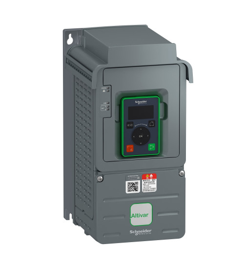 Schneider Electric ATV610U55N4 - variable speed drive, Easy Altivar 610, 5.5kW, 7.5hp, 380 to 460V, IP20