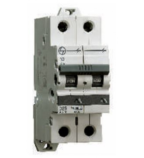 AU10S20633D - 63A 2P 10kA Curve-D Exora MCB - L&T AU10S20633D - 63A 2P 10kA Curve-D Exora MCB - L&T