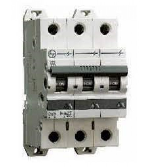 AU10S30013C - 1A 3P 10kA Curve-C Exora MCB - L&T AU10S30013C - 1A 3P 10kA Curve-C Exora MCB - L&T