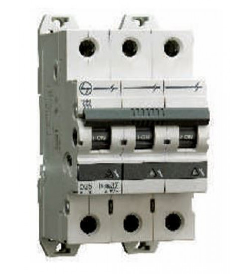 AU10S30403B - 40A 3P 10kA Curve-B Exora MCB - L&T AU10S30403B - 40A 3P 10kA Curve-B Exora MCB - L&T