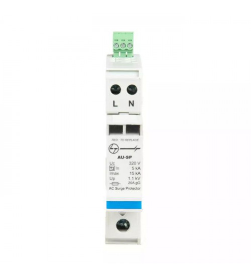 Lauritz Knudsen AUSP021PN15 AU SPD Imax 15kA 1P+N 240V Type 2     Lauritz Knudsen AUSP021PN15 AU SPD Imax 15kA 1P+N 240V Type 2