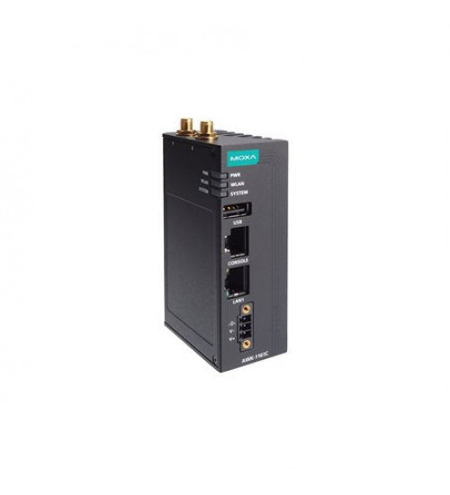 AWK-1161C-US-T, Industrial 802.11ax wireless client with 1 10/100/1000BaseT(X) port, IP30, US band, -40 to 75°C operating temperature AWK-1161C-US-T, Industrial 802.11ax wireless client with 1 10/100/1000BaseT(X) port, IP30, US band, -40 to 75°C operating temperature