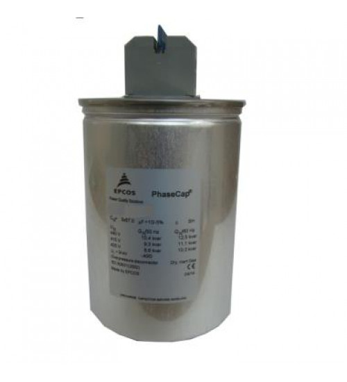 Epcos B25674L4332J80 - PhaseCap Energy Heavy Duty 3x152.0µF 480V 50Hz 33kVAr Three Phase Power Factor Correction Film Capacitor