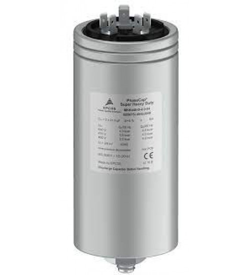 Epcos B25675L4122J540 - PhaseCap Super Heavy Duty 3x68.5µF 440V 50/60Hz 12.5/15kVAr Three Phase Power Factor Correction Film Capacitor