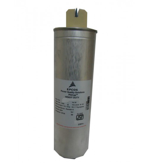 Epcos B32447H4032A40 - PhiCap Heavy Duty ROU 3x16.4µF 440V 50Hz 3kVAr Three Phase Power Factor Correction Film Capacitor