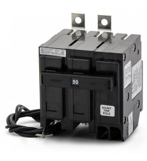 BAB2050S - Cutler-Hammer 50 Amp 2 Pole 240 Volt Shunt Trip Breaker