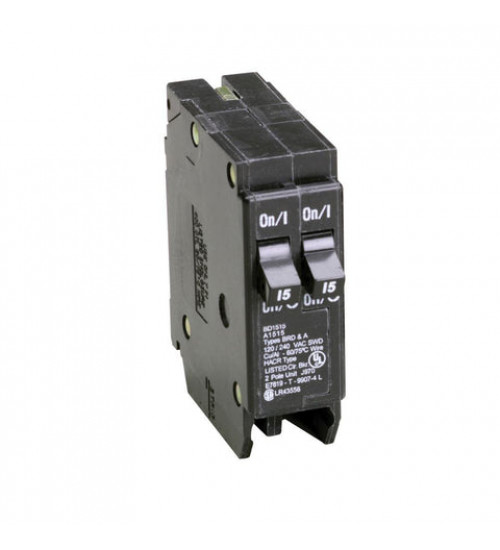BD1515 - Eaton Cutler-Hammer 15 Amp 2 Pole 120 Volt Plug-On Circuit Breaker