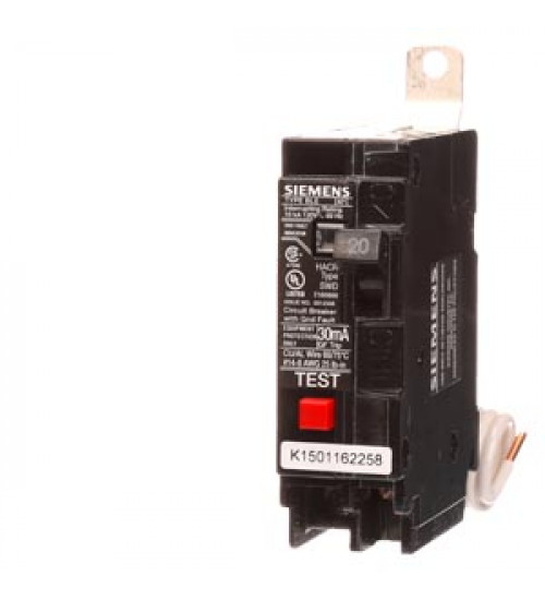 Siemens - BE120 - 20 Amp GFEP Circuit Breaker