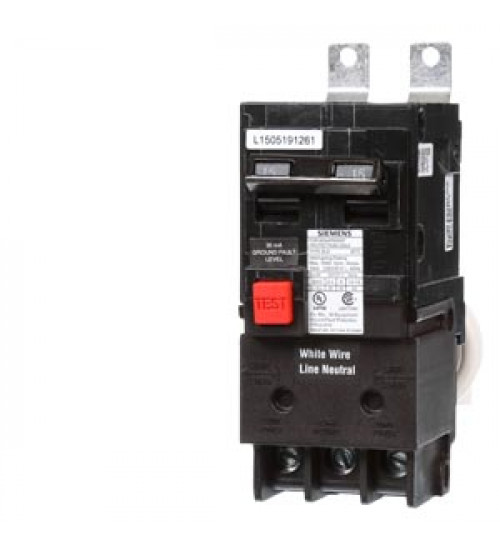 Siemens - BE215 - 15 Amp GFEP Circuit Breaker