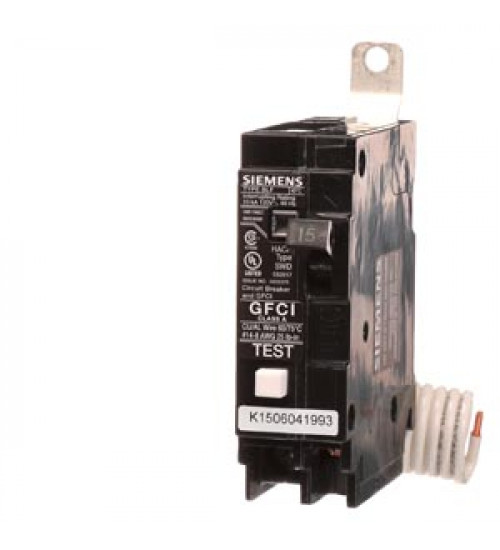 Siemens - BF115 - 15 Amp GFCI Circuit Breaker