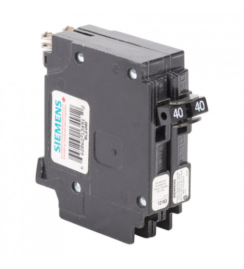 BL2-040 Siemens Blue-Line 40 Amp Circuit Breaker Plug-In - 40 Amp - 2 Pole - 240 Volt BL2-040 Siemens Blue-Line 40 Amp Circuit Breaker Plug-In - 40 Amp - 2 Pole - 240 Volt