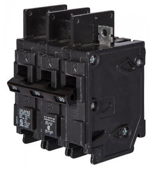 BQ3B035H Bolt - On Molded Case Circuit Breaker Specifications: Product Description: Siemens Low Voltage Molded Case Circuit Breakers General Purpose MCCBs are Circuit Protection Molded Case Circuit Breakers. 3 - Pole Common - Trip circuit breaker type BQH. Rated 240V (035A) (AIR 22 kA). ... - Siemens