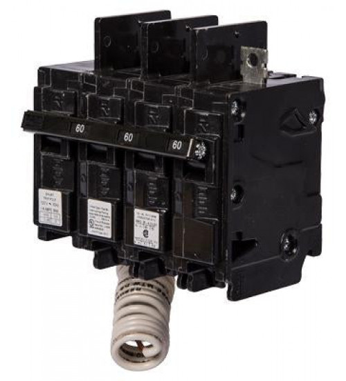 BQ3B09000S01 Bolt - On Molded Case Circuit Breaker Product Description Siemens Low Voltage Molded Case Circuit Breakers General Purpose MCCBs are Circuit Protection Molded Case Circuit Breakers. 3 - Pole Common - Trip circuit breaker type BQ. Rated 240V (090A) (AIR 10 kA). Special features: ... - Siemens