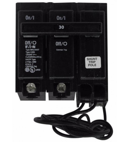 BR230ST - Eaton Cutler-Hammer 30 Amp 2 Pole 240 Volt Molded Case Circuit Breakers