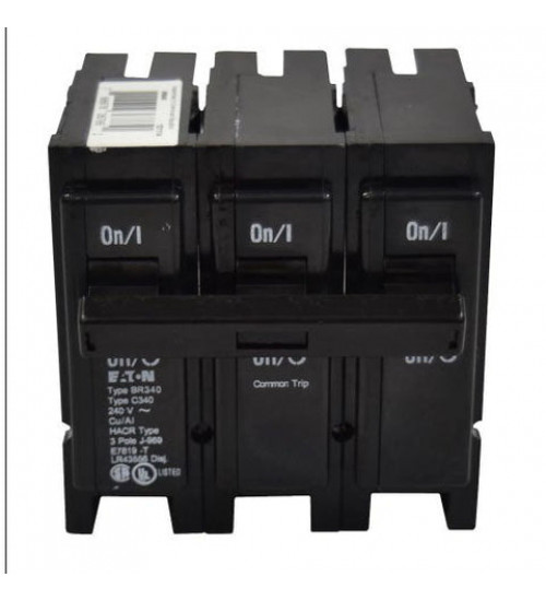 BR350ST - Eaton Cutler-Hammer 50 Amp 3 Pole Shunt Trip Circuit Breaker