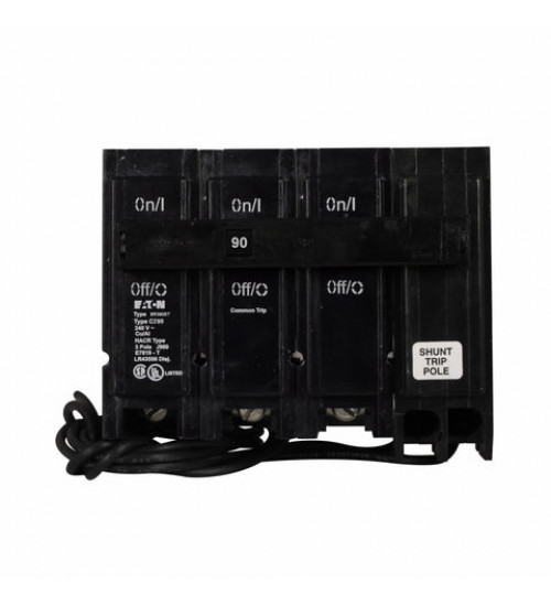 BR390ST - Eaton Cutler-Hammer 90 Amp 3 Pole 240 Volt Plug-In Molded Case Circuit Breaker