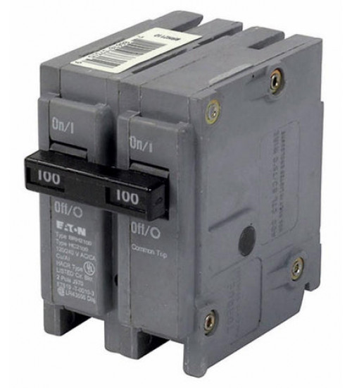 BRH2100 - Eaton Cutler-Hammer 100 Amp 2 Pole 240 Volt Plug-In Molded Case Circuit Breaker