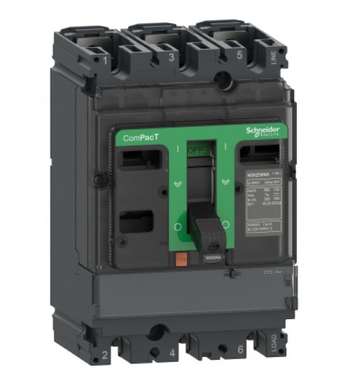 C103100S - Switch disconnector ComPacT NSX100NA, 3 poles, 100A, AC22A, AC23A - Schneider Electric C103100S - Switch disconnector ComPacT NSX100NA, 3 poles, 100A, AC22A, AC23A - Schneider Electric