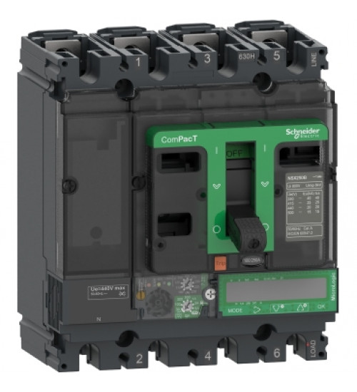 C25F36E250 - NSX250F 36kA AC 3P3D 250A 6.2E - Schneider Electric