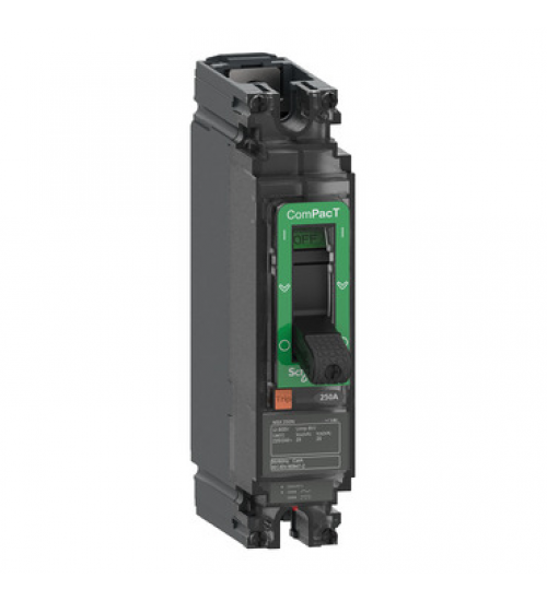 C25N1TM250 - Circuit breaker, ComPacT NSX250N AC, 25kA/240VAC, 1 pole, TMD trip unit 250A - Schneider Electric C25N1TM250 - Circuit breaker, ComPacT NSX250N AC, 25kA/240VAC, 1 pole, TMD trip unit 250A - Schneider Electric