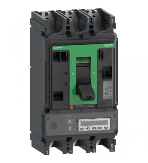 C40N36E400 - Circuit breaker, ComPacT NSX400N, 50kA/415VAC, 3 poles, MicroLogic 2.3 trip unit 400A - Schneider Electric