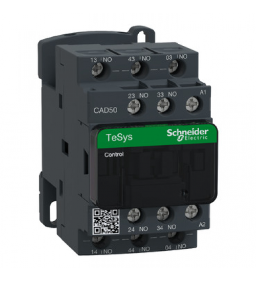 CAD50D7 - TeSys D control relay - 5 NO - <= 690 V - 42 V AC standard coil - Schneider Electric