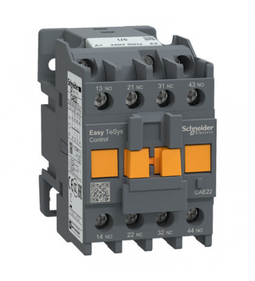 Schneider Electric CAE22U5 - Easy TeSys control relay - 2 NO + 2 NC 690 V - 240 VAC