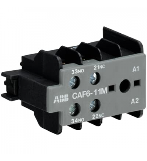 CAF6-11M ABB CAF6-11M Auxiliary Contact 1NO/1NC screw terminal, front mounted