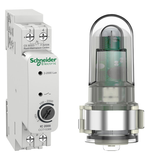 Schneider Electric CCT15369 - Acti 9 IC2000 outdoor (2 - 2000 lux) twilight switch