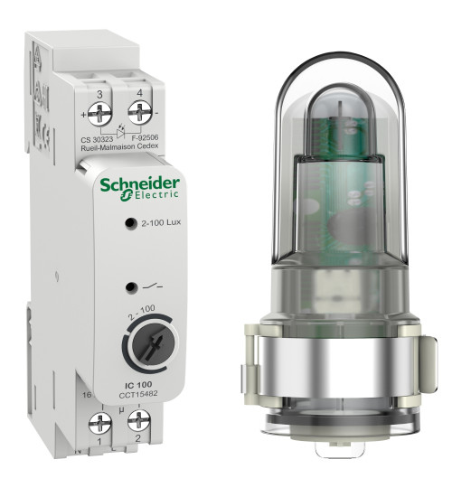 Schneider Electric CCT15482 - Acti 9 IC100 (2 - 100 lux) twilight switch