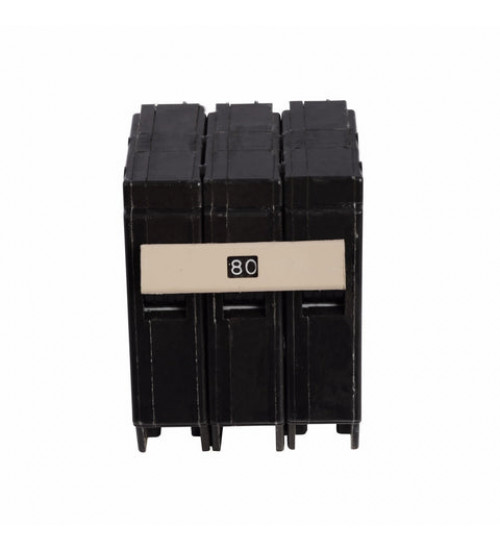 CH3080 - Eaton Cutler-Hammer 80 Amp 3 Pole 240 Volt Plug-In Circuit Breaker