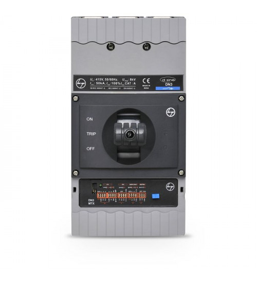 Lauritz Knudsen CM93002OOOOAG DN3-400N MCCB 400 3P 415V AC 50kA MTX2.0 50/60 Hz