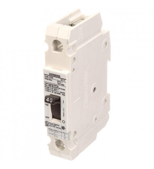 CQD140 - Feed Thru - 40 Amp - 1 Pole - 277 Volt - Siemens