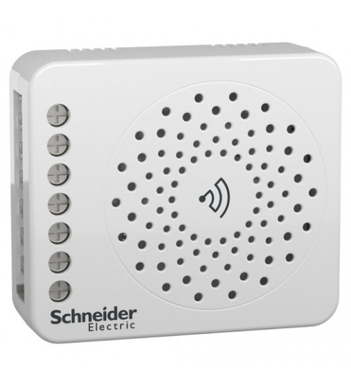 Schneider Electric CR2CHRLYPG - Relay Puck, Wi-Fi, Wiser, 5A, 2 Channel, White