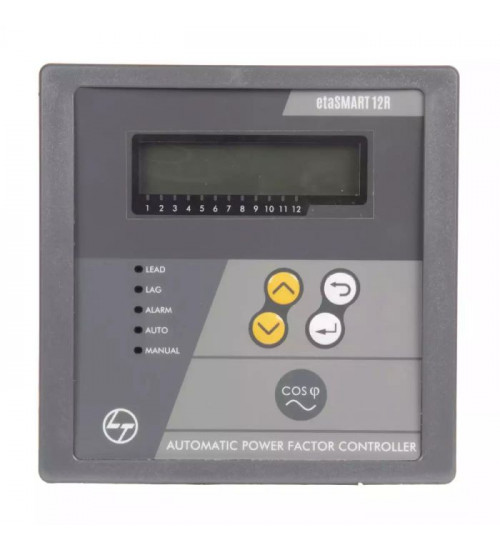 Lauritz Knudsen CS91613OOOO etaSMART APFC Relay 1 CT 6 Step for thyristor switching Lauritz Knudsen CS91613OOOO etaSMART APFC Relay 1 CT 6 Step for thyristor switching