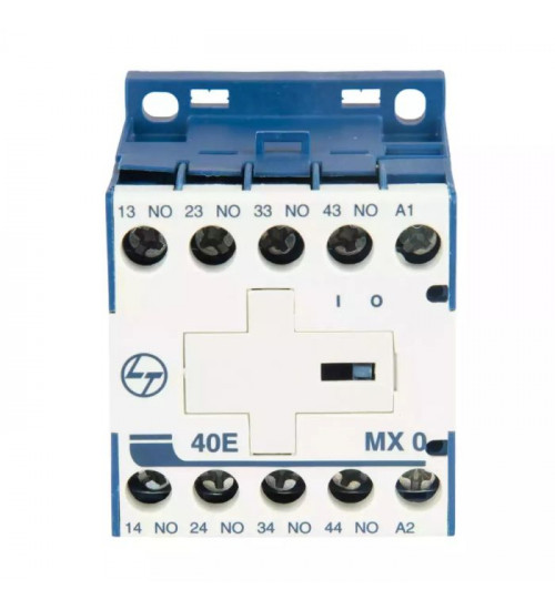 Lauritz Knudsen CS94018AOOO MX0 Mini Control contactor 4A 4P 415V AC 4NO AC-15 110V AC Coil 50 Hz