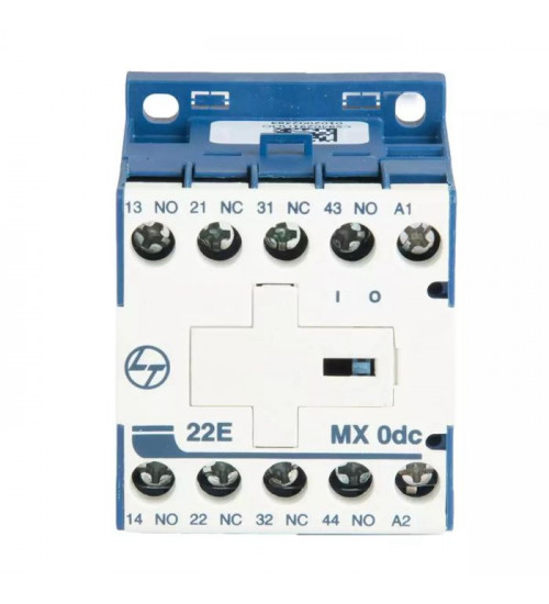 Lauritz Knudsen CS940292OOO MX0 Mini Control contactor 4A 4P 415V AC 2NO+2NC AC-15 220V DC Coil