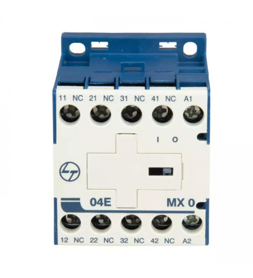 Lauritz Knudsen CS94042AOOO MX0 Mini Control contactor 4A 4P 415V AC 4NC AC-15 110V AC Coil 50 Hz