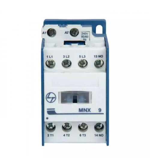 Lauritz Knudsen CS94106BOOO MNX Contactor 9A 3P 415V AC In Built 1NO AC-3 240V AC Coil 50/60 Hz