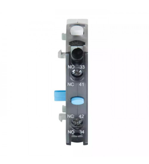 Lauritz Knudsen CS94581 MO 9-110/MO C 3-100 Accessory - Add on auxiliary contact block Side Mounting 1NO+1NC First Right
