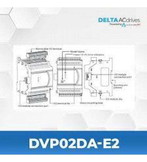 Delta DVP02DA-E2 DVP PLC Accessories