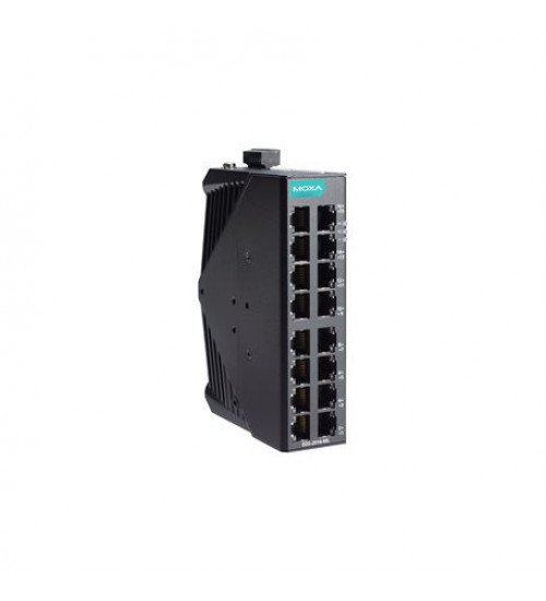 EDS-2016-ML, EDS-2016-ML Moxa, Unmanaged Ethernet switch with 16 10/100BaseT(X) ports, dual 12/24/48 power inputs, -10 to 60°C operating temperature EDS-2016-ML, EDS-2016-ML Moxa, Unmanaged Ethernet switch with 16 10/100BaseT(X) ports, dual 12/24/48 power inputs, -10 to 60°C operating temperature