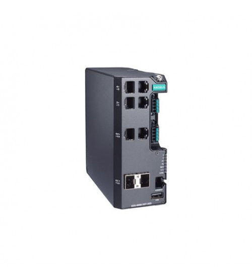EDS-4008-2GT-2GS-HV, EDS-4008-2GT-2GS-HV Moxa, Managed Gigabit Ethernet switch with 4 10/100BaseT(X) ports, 2 10/100/1000BaseT(X), 2 100/1000BaseSFP ports, single power supply 110/220 VAC/VDC, -10 to 60°C operating temperature EDS-4008-2GT-2GS-HV, EDS-4008-2GT-2GS-HV Moxa, Managed Gigabit Ethernet switch with 4 10/100BaseT(X) ports, 2 10/100/1000BaseT(X), 2 100/1000BaseSFP ports, single power supply 110/220 VAC/VDC, -10 to 60°C operating temperature